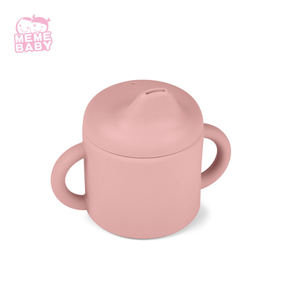 Reusable Silicone Baby Cup Drinkware Eco Nordic Straw Water Sippy Cup