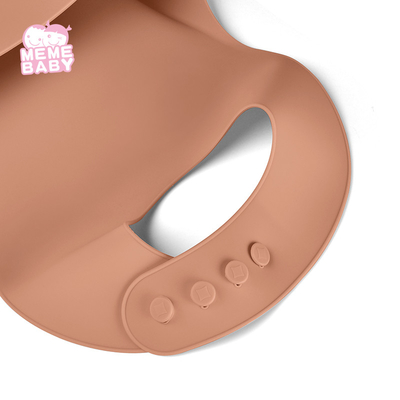 Baby Silicone Tableware Set Dishwasher Safe Feeding Gift With Silicone Cup Bowl Plate Bibs