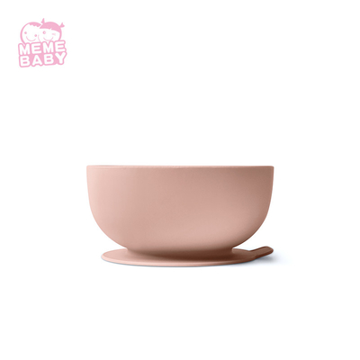 Baby Silicone Tableware Set Dishwasher Safe Feeding Gift With Silicone Cup Bowl Plate Bibs