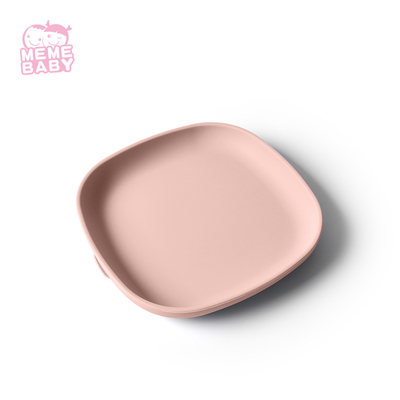 Baby Silicone Tableware Set Dishwasher Safe Feeding Gift With Silicone Cup Bowl Plate Bibs