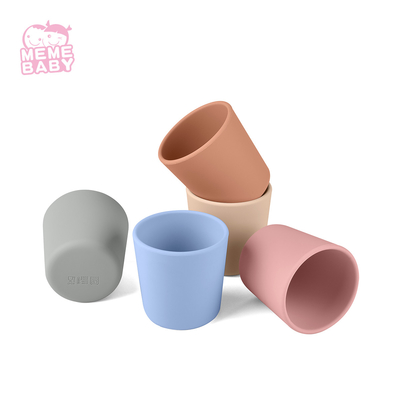 Sustainable Silicone Baby Cup Eco Nordic Mini Water Drinking Kids Dinner Silicone Cup