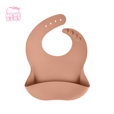 Feeding Silicone Baby Bib Big Food Catching Eco Friendly Sustainable Infant Kid