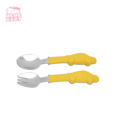 Dishwasher Safe Silicone Fork And Spoon Set