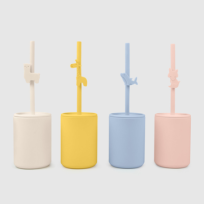 6 Months BPA Free Silicone Sippy Cup For Weaning Breastfeeding