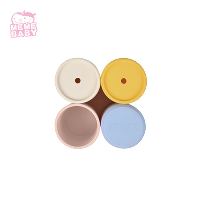 Small Size Chemicals Free Silicone Straw Cup 240 Degree ODM Welcome