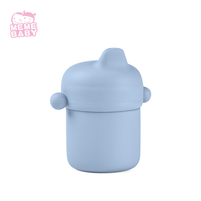230 Degree Soft Texture Snack Cup Silicone Baby Cup With FDA Approval