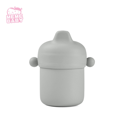 LFGB Approval BPA Free Silicone Teat Sippy Cup For Baby 6 Month+