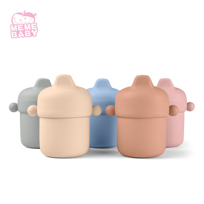 CPC Approval No Spill Silicone Sippy Cup Silicone Training Cup For Toddlers