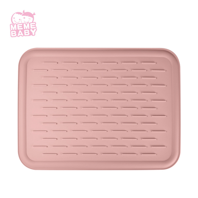 400*300mm Childrens Silicone Placemat gray With Raised Edges