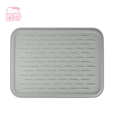 400*300mm Childrens Silicone Placemat gray With Raised Edges
