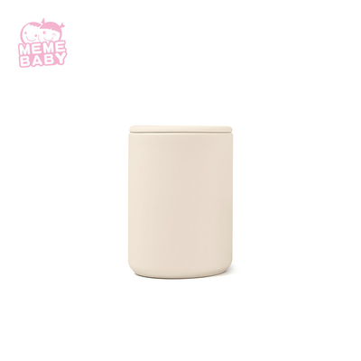 6oz Customized Color Silicone Straw Cup For Baby Infant Learning