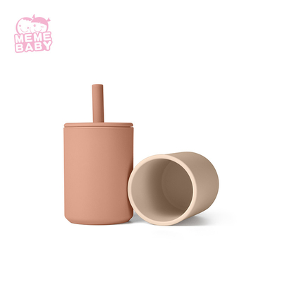 230C Temperature Resistance Silicone Straw Cup With FDA Certification