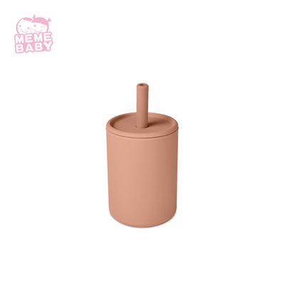 230C Temperature Resistance Silicone Straw Cup With FDA Certification