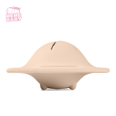 UFO Shape 220ml Collapsible Silicone Snack Cup For Toddler And Baby