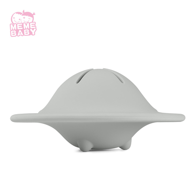 UFO Shape 220ml Collapsible Silicone Snack Cup For Toddler And Baby