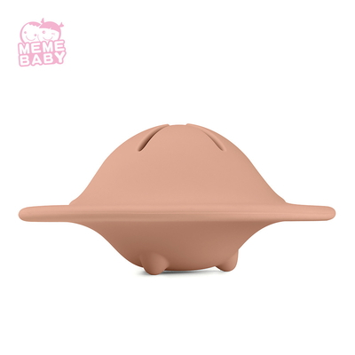 UFO Shape 220ml Collapsible Silicone Snack Cup For Toddler And Baby