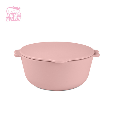 Spill Proof Self Feeding Suction Bowl Weaning With Lid Baby Toddler