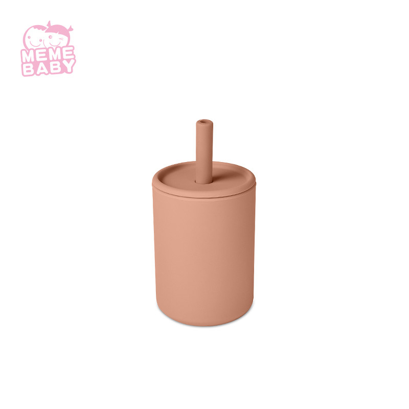 6oz Spill Proof BPA Free Milk Sipper Cup Silicone Children Use