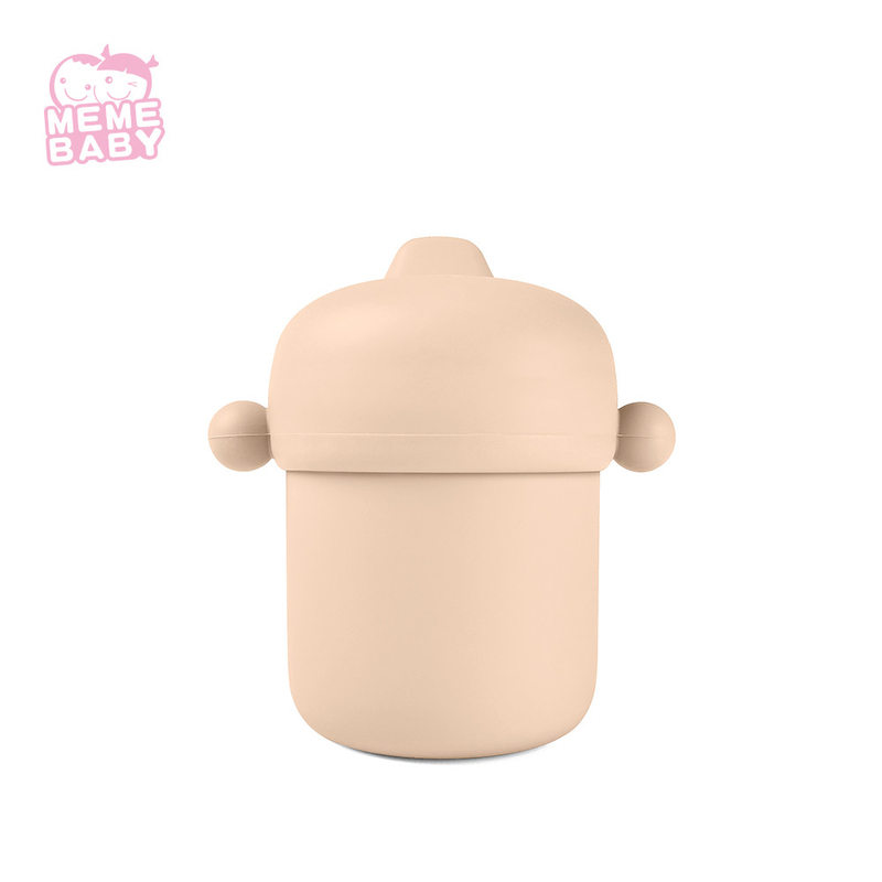 LFGB Approval BPA Free Silicone Teat Sippy Cup For Baby 6 Month+